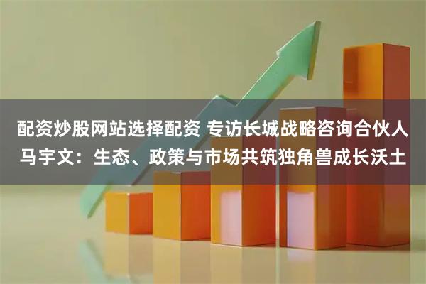 配资炒股网站选择配资 专访长城战略咨询合伙人马宇文：生态、政策与市场共筑独角兽成长沃土