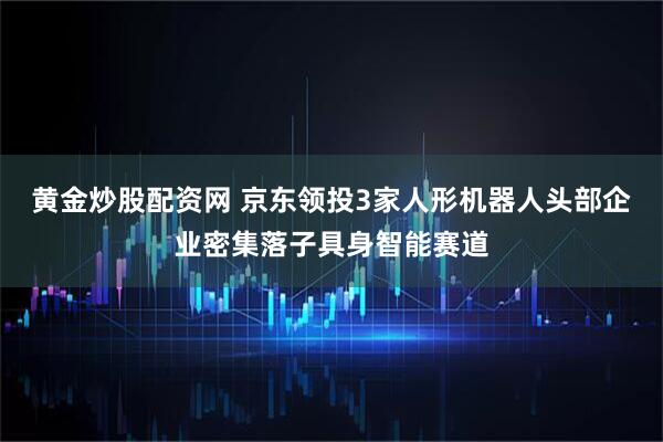 黄金炒股配资网 京东领投3家人形机器人头部企业密集落子具身智能赛道